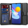 Pouzdro a kryt na mobilní telefon Tech-Protect Wallet knížkové na Vivo Y72 5G, černé