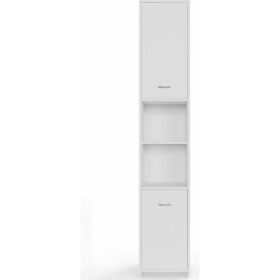 Casaria koupelnová skříňka bílá 180x30x30cm 100510 – Zboží Dáma