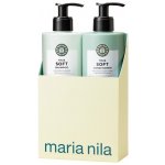 Maria Nila True Soft Duo šampon 500 ml + kondicionér 500 ml dárková sada – Hledejceny.cz