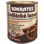 Sokrates Sedlácká lazura na dřevo 2 kg antracit – Zboží Mobilmania