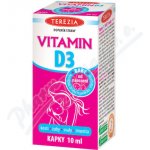 Terezia Vitamin D3 baby od narození 400 IU 10 ml – Zboží Dáma
