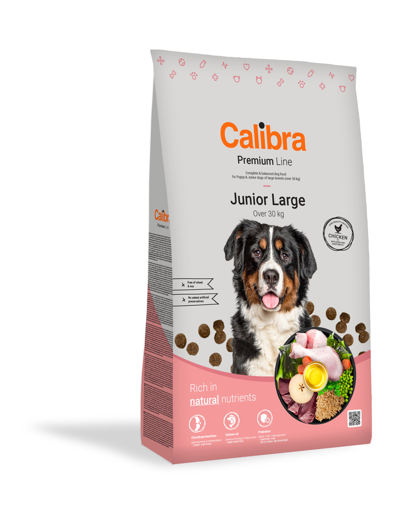 Calibra Dog Premium Line Junior Large 12 kg od 599 Kč - Heureka.cz