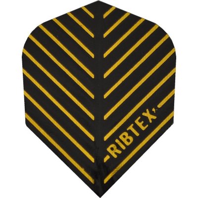 Designa Ribtex Black with Gold Stripe – Sleviste.cz