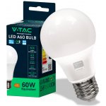 V-TAC E27 LED žárovka 8,5W, 806lm, SAMSUNG chip, A60 Teplá bílá – Hledejceny.cz