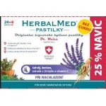 HerbalMed Dr.Weiss BEZ CUKRU Šalvěj-ženšen 24+6 pastilek – Zboží Dáma