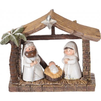 Koopman International b.v. Vánoční dekorace Jesličky 90x35x70 mm – Hledejceny.cz