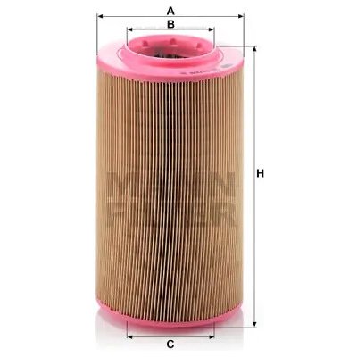 MANN FILTER Vzduchový filtr C 17 278 – Hledejceny.cz