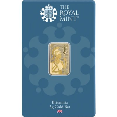 The Royal Mint Britannia zlatý slitek 5 g – Zboží Dáma