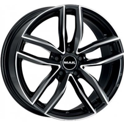 MAK Sarthe 8x18 5x112 ET42 gloss black polished – Hledejceny.cz