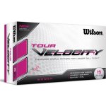 Wilson Staff Tour Velocity Women bílé 15 ks – Zboží Dáma