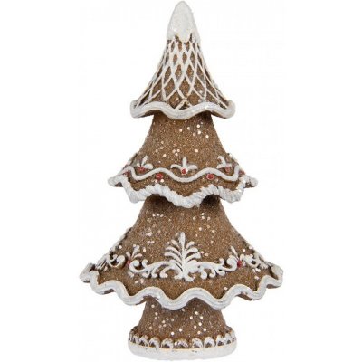 Clayre & Eef Dekorace vánoční perníkový stromek Gingerbread Tree - 7*5*11 cm – Hledejceny.cz