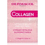 Dermacol Collagen Plus Lifting Metallic Peel-Off Mask 2 x 7,5 ml – Zboží Dáma