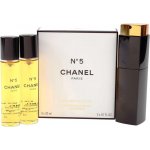 Chanel No.5 EDT plnitelný 20 ml + EDT náplň 2 x 20 ml dárková sada – Hledejceny.cz