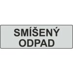 Traiva s.r.o Tříděný odpad Smíšený odpad Verze: Samolepka 290 x 100 mm tl. 0.1 mm - Kód: 02559 – Hledejceny.cz