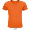 Dětské tričko Sol's dětské tričko Pioneer z organické bavlny s přírodním enzymem 175 g/m Orange