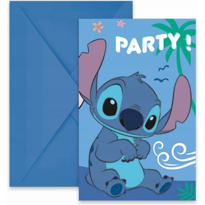 GoDan Pozvánky 6 ks STITCH – Zboží Dáma