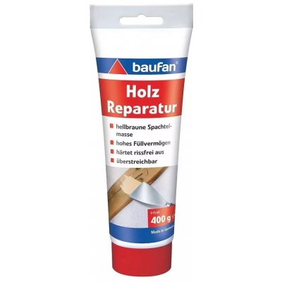 Baufan špachtle na opravu dřeva 400 g – Sleviste.cz