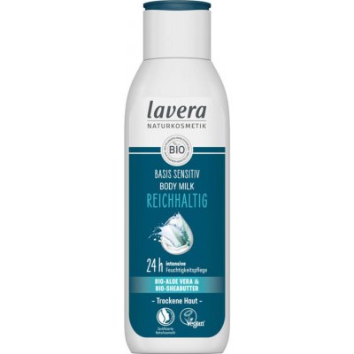 lavera Basis Sensitiv vyživující tělové mléko 250 ml – Zboží Dáma