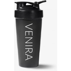 VENIRA shaker PRO s poutkem, černý, 600 ml