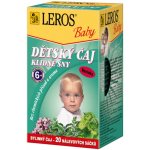 LEROS BABY Klidné sny 20 x 1,5 g – Zboží Dáma LEROS BABY Klidné sny 20 x 1,5 g – Zboží Dáma