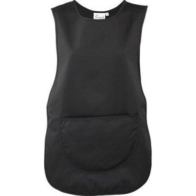 Premier Workwear Dámský tabard s velkou nakládanou kapsou Černá S PW171 – Hledejceny.cz