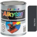 Alkyton hladký lesklý RAL 7016 antracitová šedá 5L – Hledejceny.cz