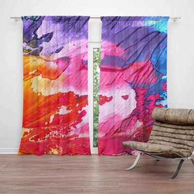 Sablio Závěs Barvy: 2ks 140x250cm – Hledejceny.cz