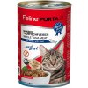 Konzerva pro kočky Feline Porta 21 Cat tuňák a hovězí 6 x 400 g