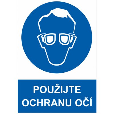 Používej ochranu očí samolepící vinylová fólie A5 (210 x 148 mm) – HobbyKompas.cz