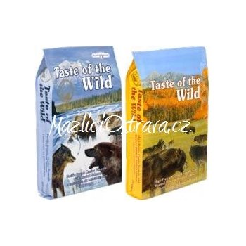 Taste of the Wild Pacific Stream Puppy 13 kg & High Prairie Puppy 13 kg