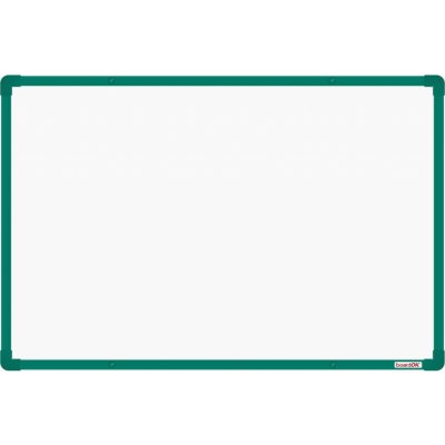 VMS Vision boardOK Keramická tabule na fixy se zeleným rámem Zelená 60 x 90 cm