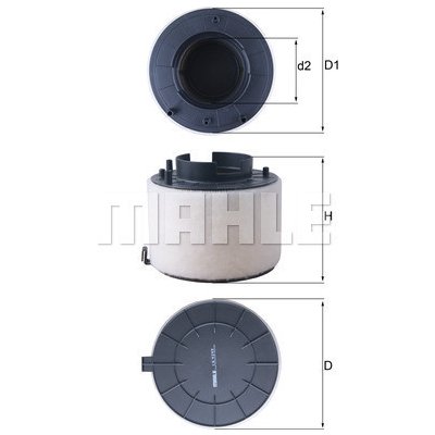 Vzduchový filtr MAHLE ORIGINAL LX 4249 (LX4249) – Hledejceny.cz