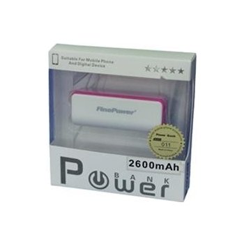 FinePower Power Bank 011 růžová