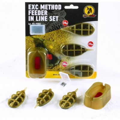 Sada krmítek Extra Carp Method Feeder Set 20,30,40g + formička – Hledejceny.cz