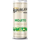 Míchané nápoje Republica Mojito Rum Máta Limetka Soda 6% 0,25 ml (plech)