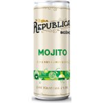 Republica Mojito Rum Máta Limetka Soda 6% 0,25 ml (plech) – Zboží Dáma