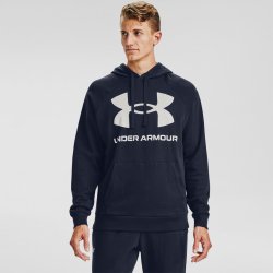 Under Armour Rival Fleece Big Logo HD mikina 1357093-410 Midnight Navy