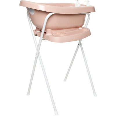 Bebe Jou Kovový stojan Click na vaničku 98 cm Pale Pink – Sleviste.cz