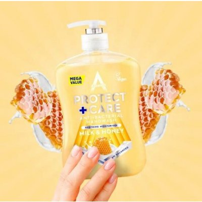 Astonish Protect + Care mýdlo na ruce mléko a med 600 ml – Sleviste.cz