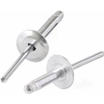 Nýt trhací rozpěrný Al/Al velká hlava – Sleviste.cz