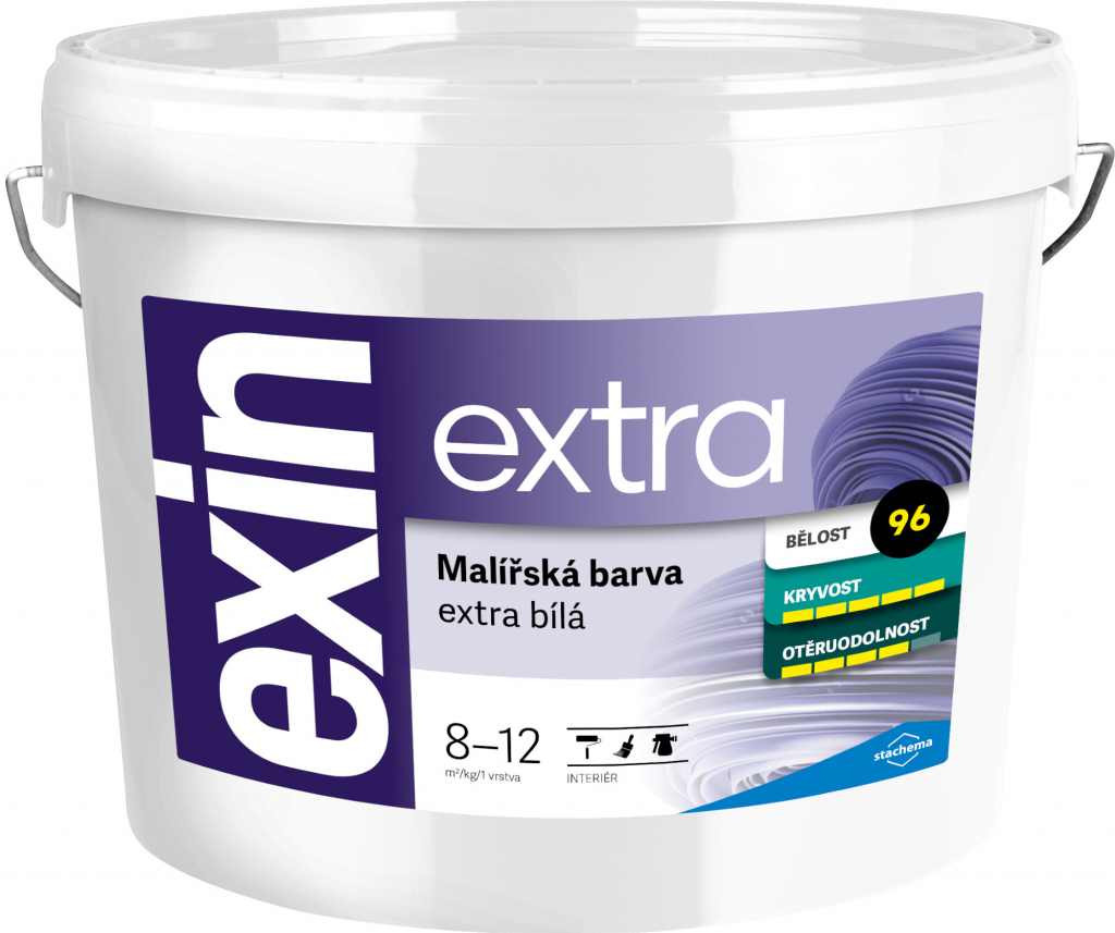 Stachema Exin Extra bílá malířská barva 15kg