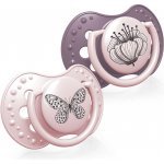 LOVI silikon dynamický Botanic růžová 2 ks – Zboží Dáma