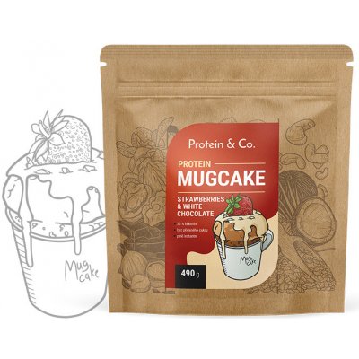 Protein & Co. Protein MugCake 490 g – Zbozi.Blesk.cz