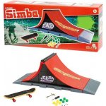 Simba Prstový skateboard s rampou – Zboží Dáma