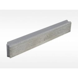 Presbeton obrubník ABO 13-10 100 x 10 x 20 cm přírodní beton 1 ks