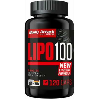 Body Attack LIIPO 100 120 kapslí – Sleviste.cz