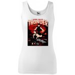 Dobrý Triko dámské tílko s potiskem Thunder cats Bílá – Zboží Dáma