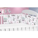 Bellatex Mantinel do dětské postýlky medvídek panda – Zboží Dáma