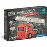 CLEMENTONI Science&Play Mechanická laboratoř: Hasičské auto s žebříkem – Hledejceny.cz