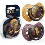 Lovi silikon dynamické dudlíky Jungle Vibes Girl hořčice/lila – Zboží Dáma